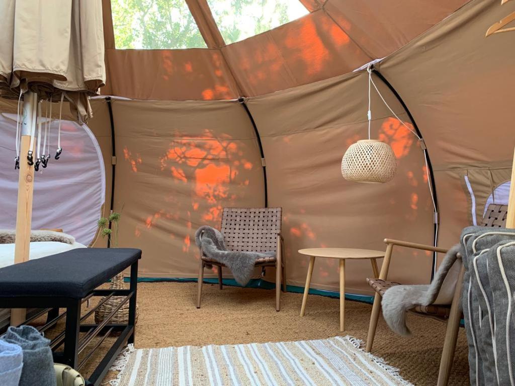 Romantic Luxus Glamping 1 Idestrup Esterno foto