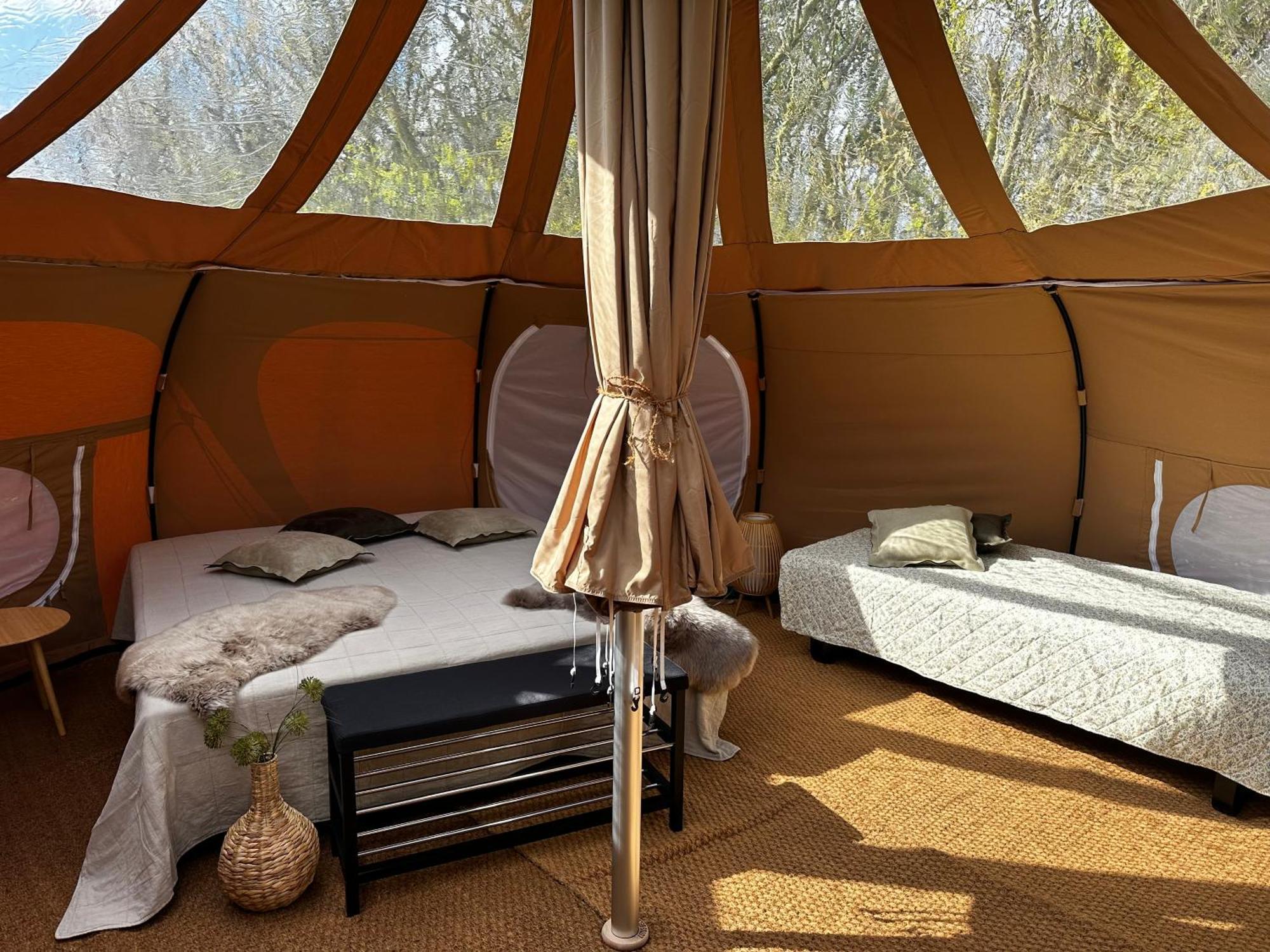 Romantic Luxus Glamping 1 Idestrup Esterno foto