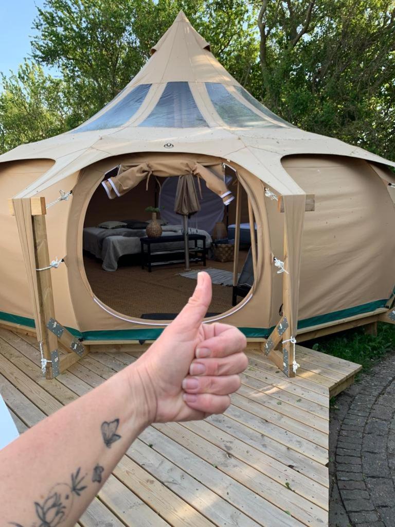 Romantic Luxus Glamping 1 Idestrup Esterno foto